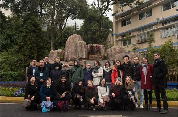 清华大学情形学院中法高级硕士手艺交盛行旅行考察宜宾尊龙凯时